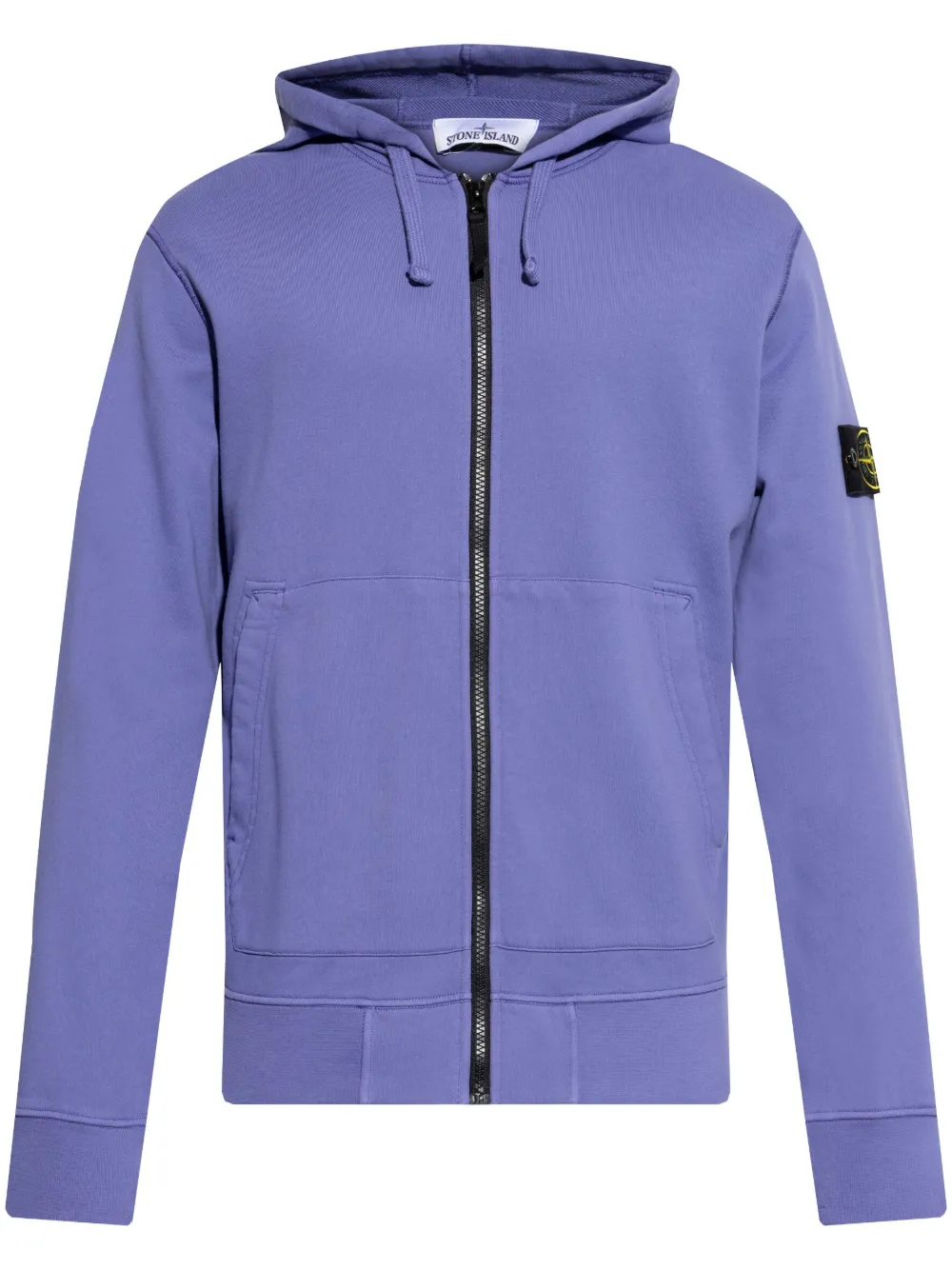 Stone Island Compass-badge hoodie - Viola