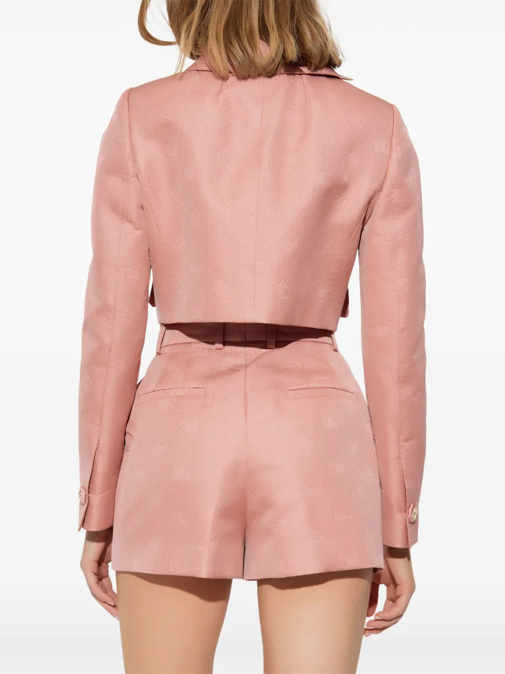Dolce & Gabbana Jack met monogram jacquard Roze