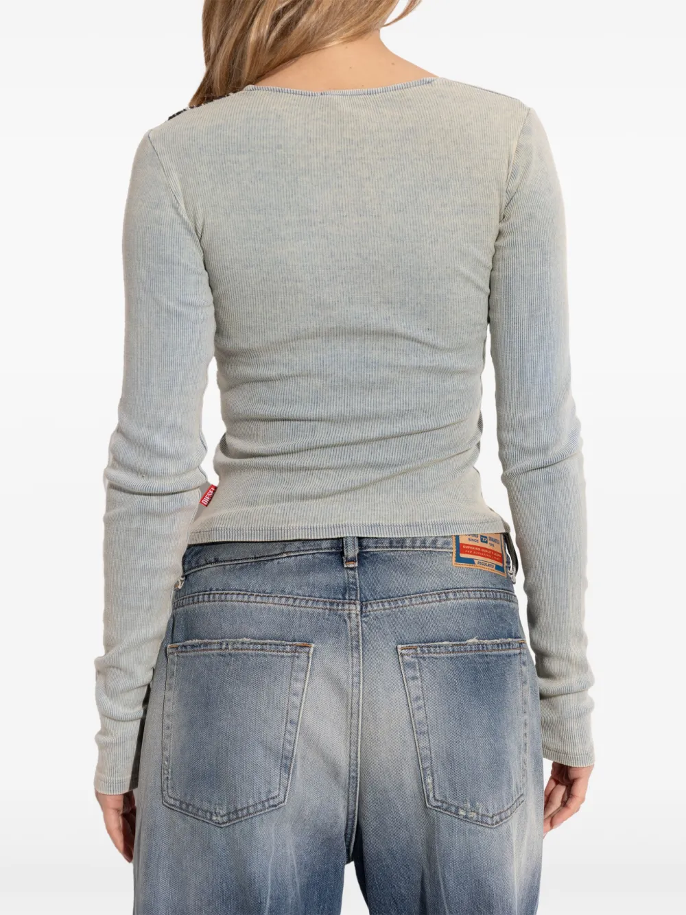 Diesel T-Lerya T-shirt Blauw