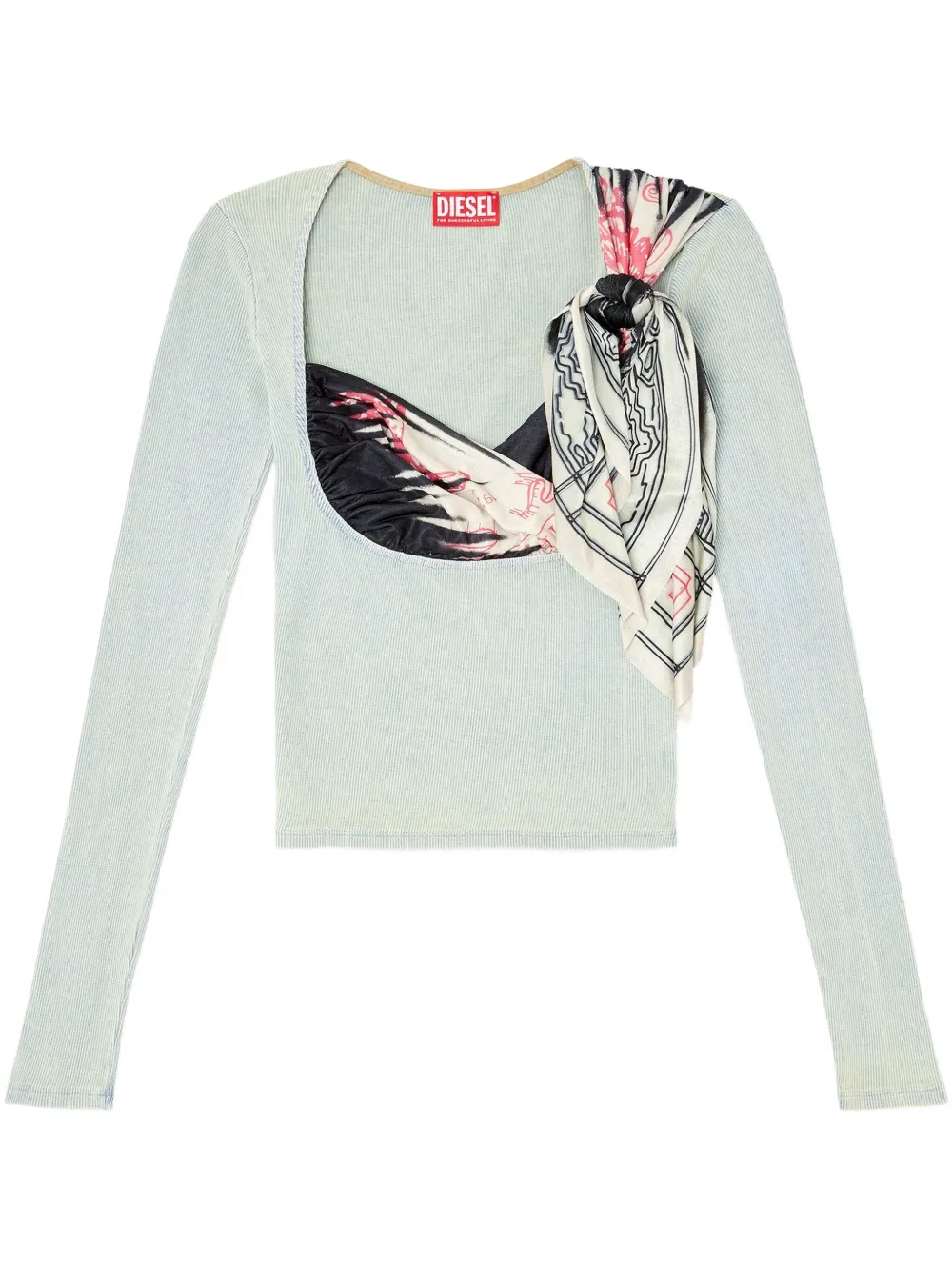 Diesel T-Lerya T-shirt Blauw