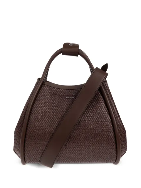 Max Mara petit sac à main Marine à rayures