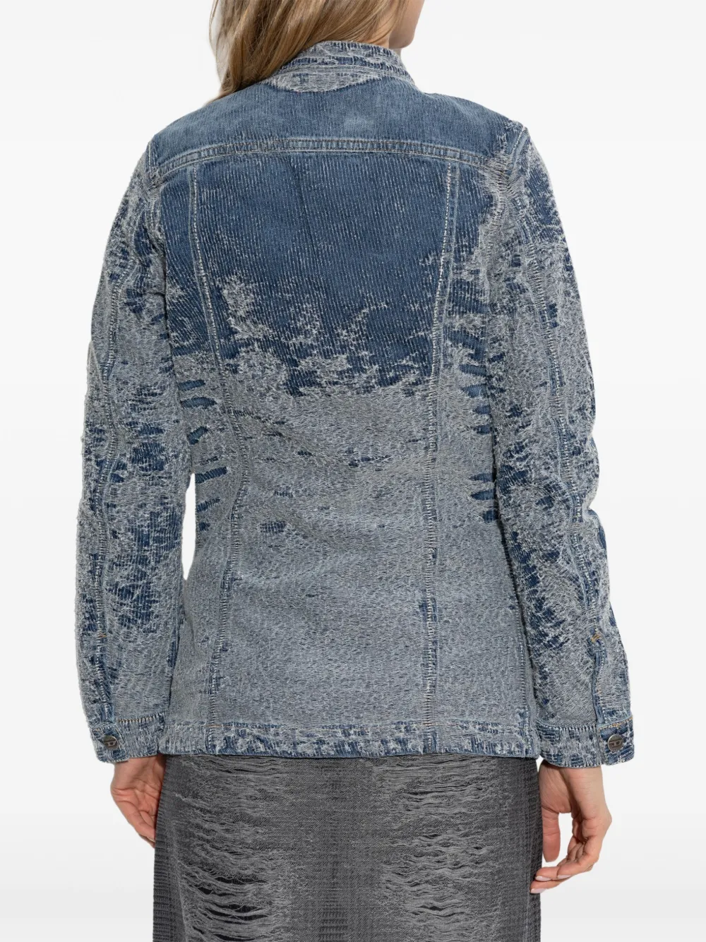 Diesel Jack met gerafeld effect Blauw