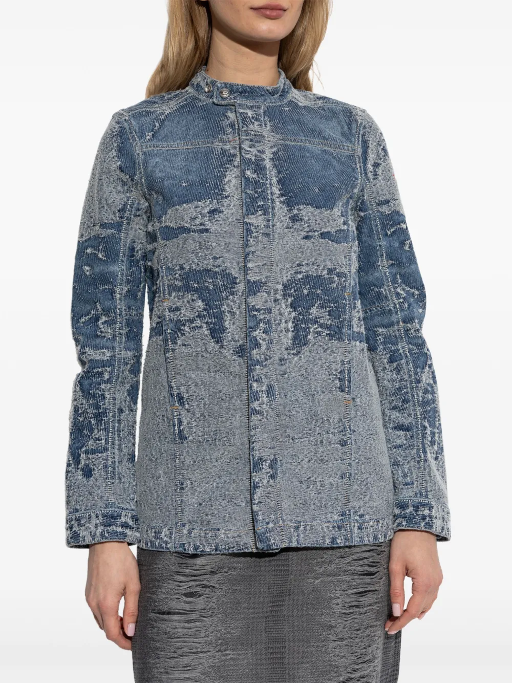 Diesel Jack met gerafeld effect Blauw