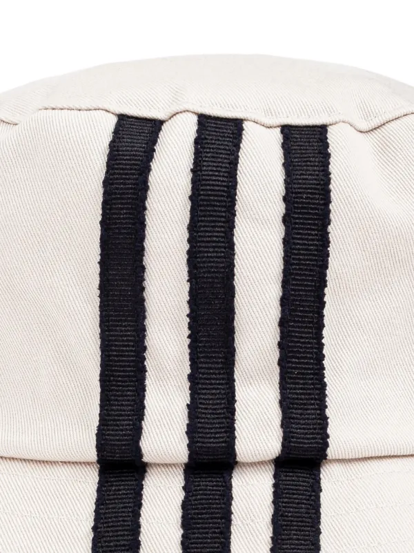 Y-3 logo-print Bucket Hat | Neutrals | FARFETCH ZA