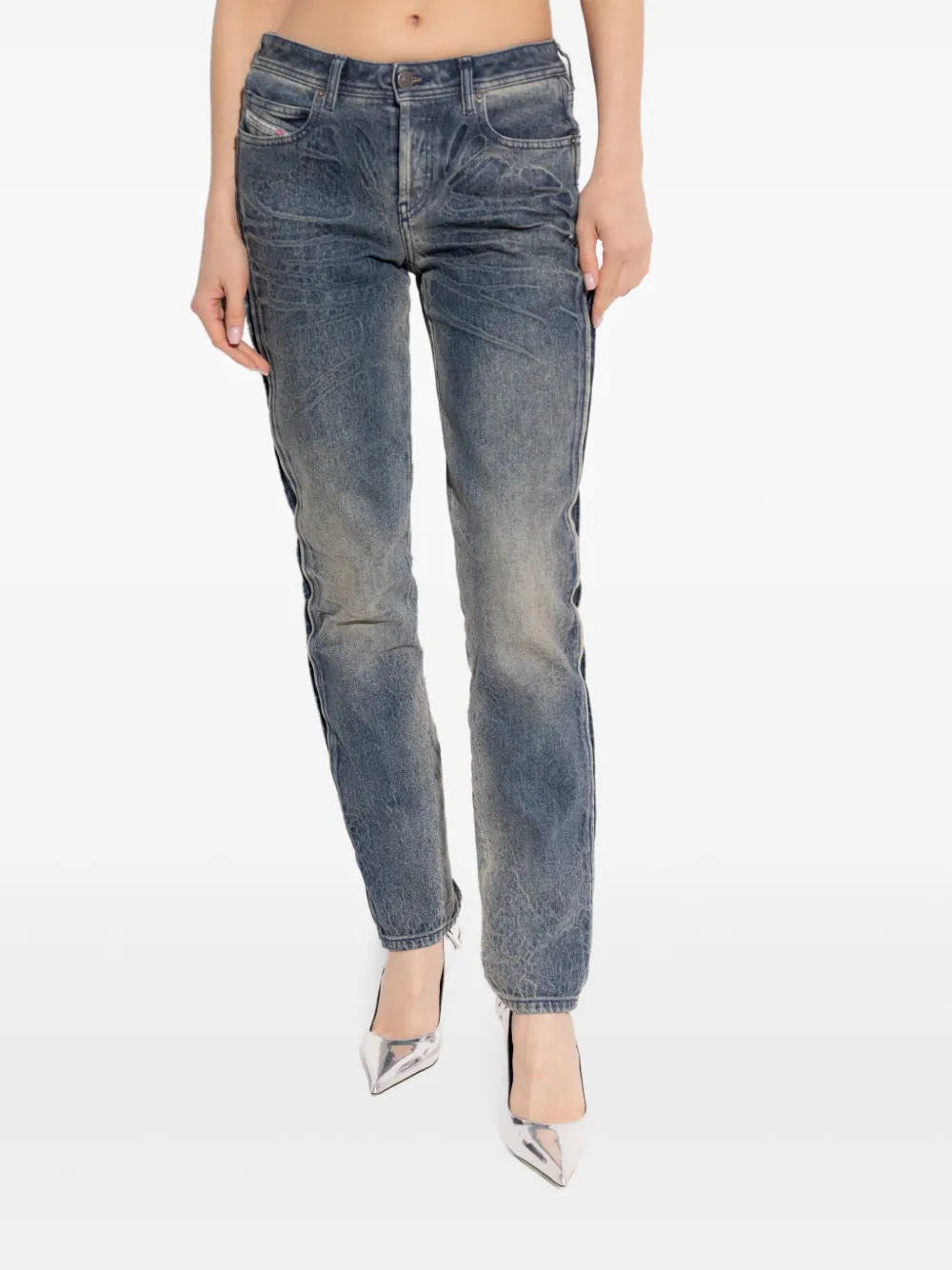 Diesel D-Noli jeans Blauw