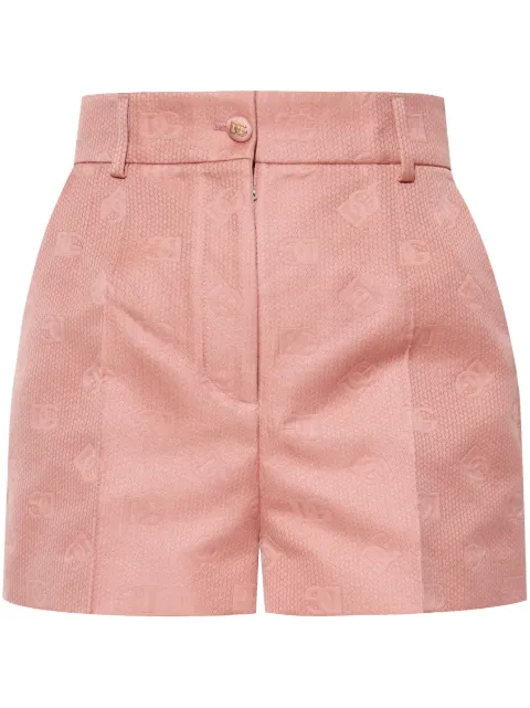 Dolce & Gabbana shorts con monograma en jacquard