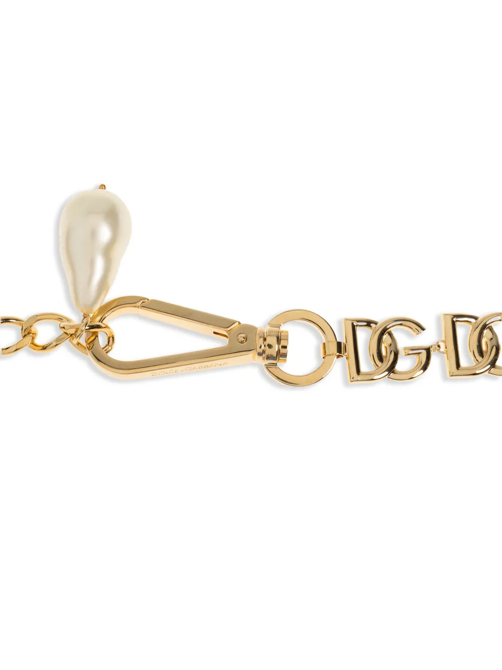 Dolce & Gabbana Riem met schakelketting - Goud