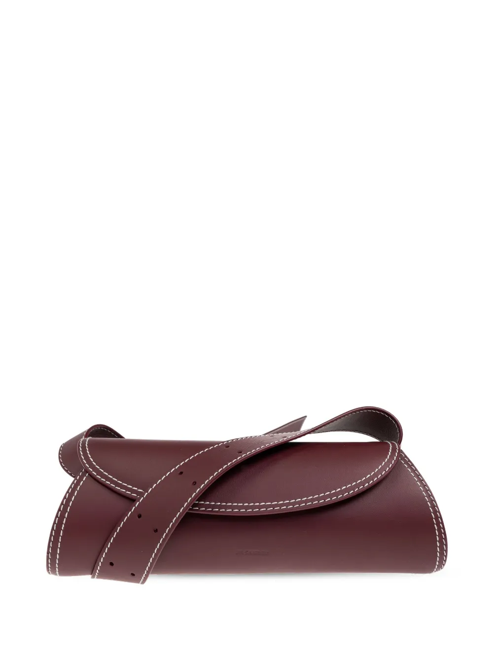 Jil Sander Cannolo schoudertas Rood