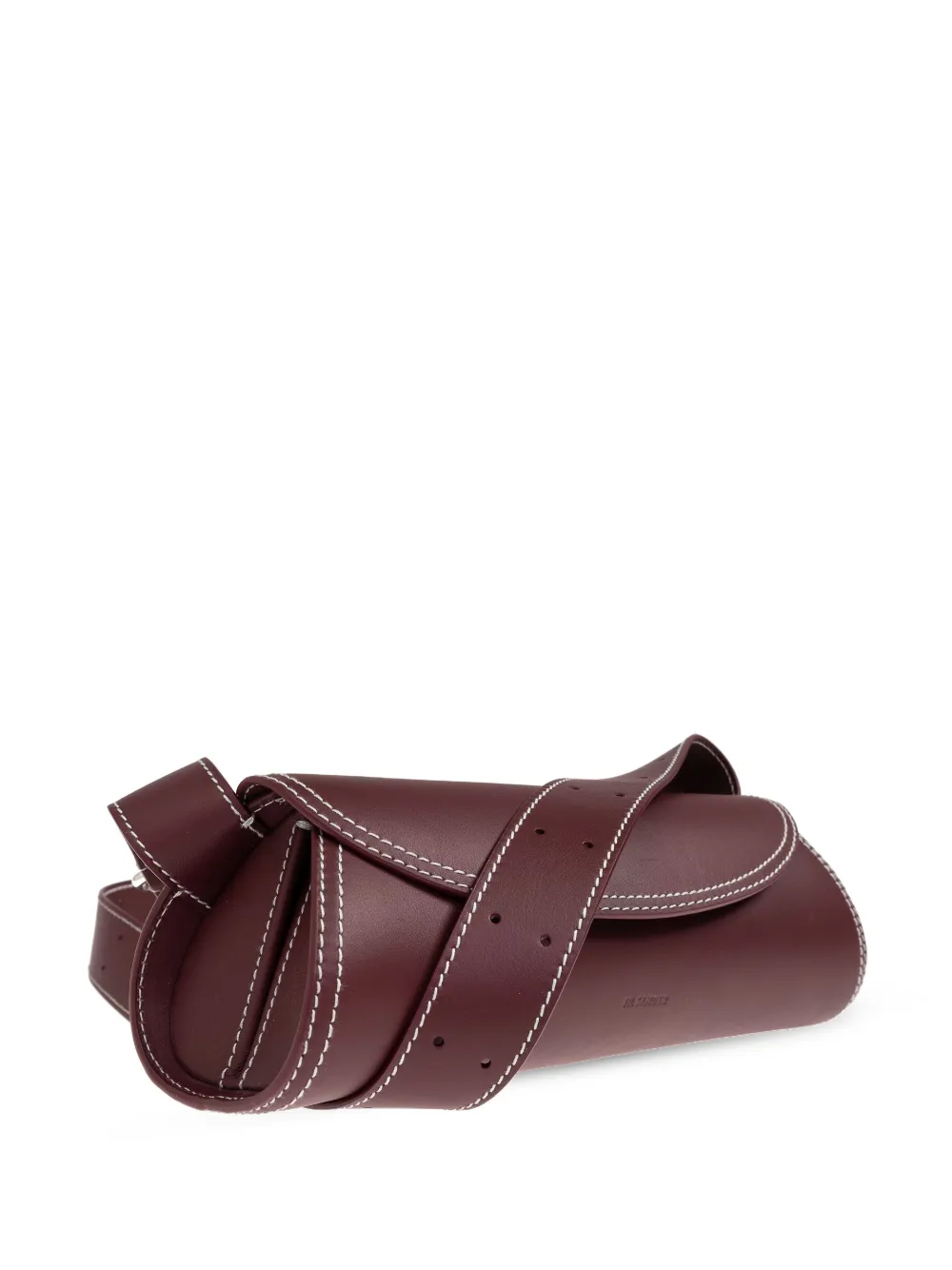 Jil Sander Cannolo schoudertas Rood