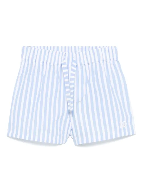 Dolce & Gabbana Kids striped seersucker shorts
