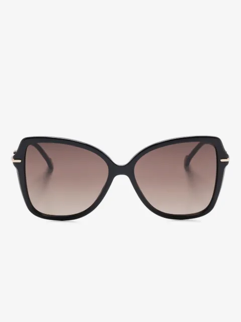 Carolina Herrera Sonnenbrille im Butterfly-Design
