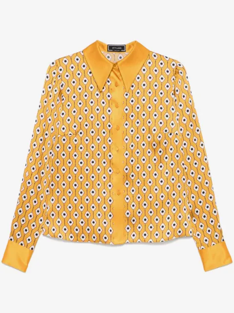 STYLAND floral-print shirt