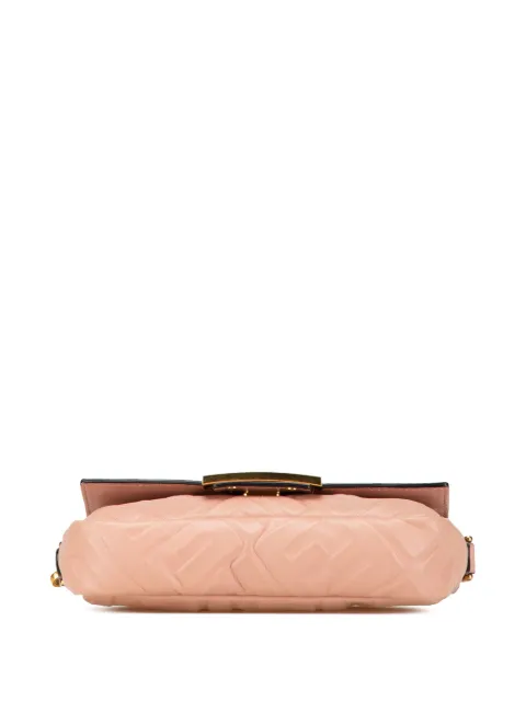 Fendi Pre-Owned 2010-2024 Mini Embossed Zucca Baguette satchel TITCDAX54IWRKCRN - 3