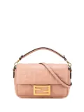 Fendi Pre-Owned 2010-2024 Mini Embossed Zucca Baguette satchel - Pink