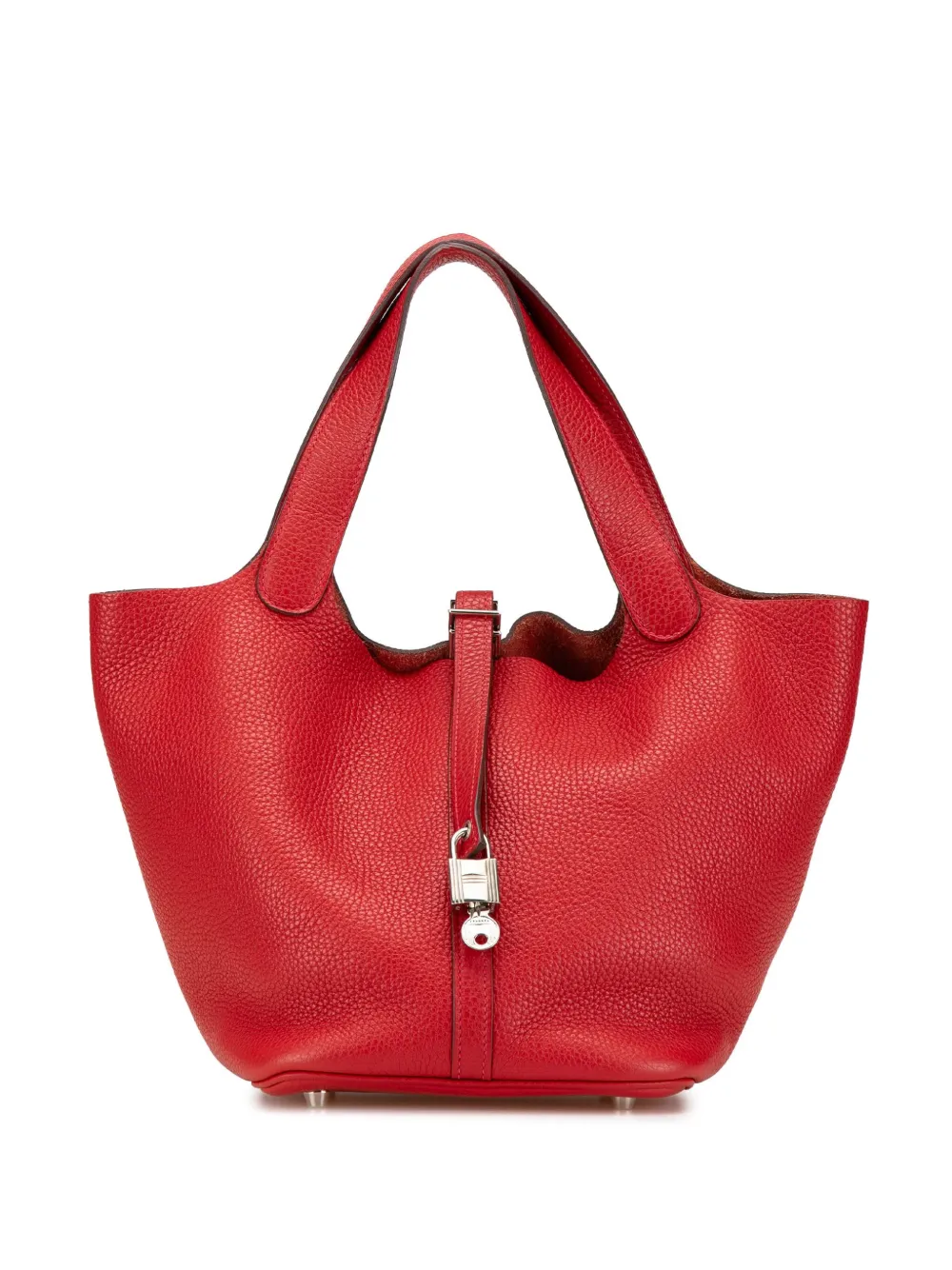 Hermès Pre-Owned 2016 クレマンス ピコタン ロック 22 ハンドバッグ - レッド Hermès Pre-Owned 2016 クレマンス ピコタン ロック 22 ハンドバッグ - レッド