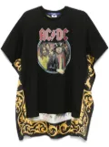 Junya Watanabe MAN ACDC printed T-shirt - Black