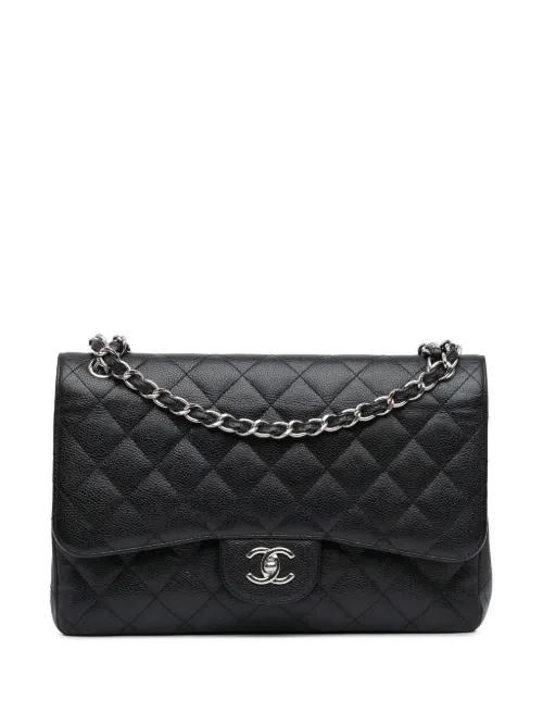 Sac porté épaule Jumbo Double Flap (2018-2019) - CHANEL Pre-Owned - Modalova
