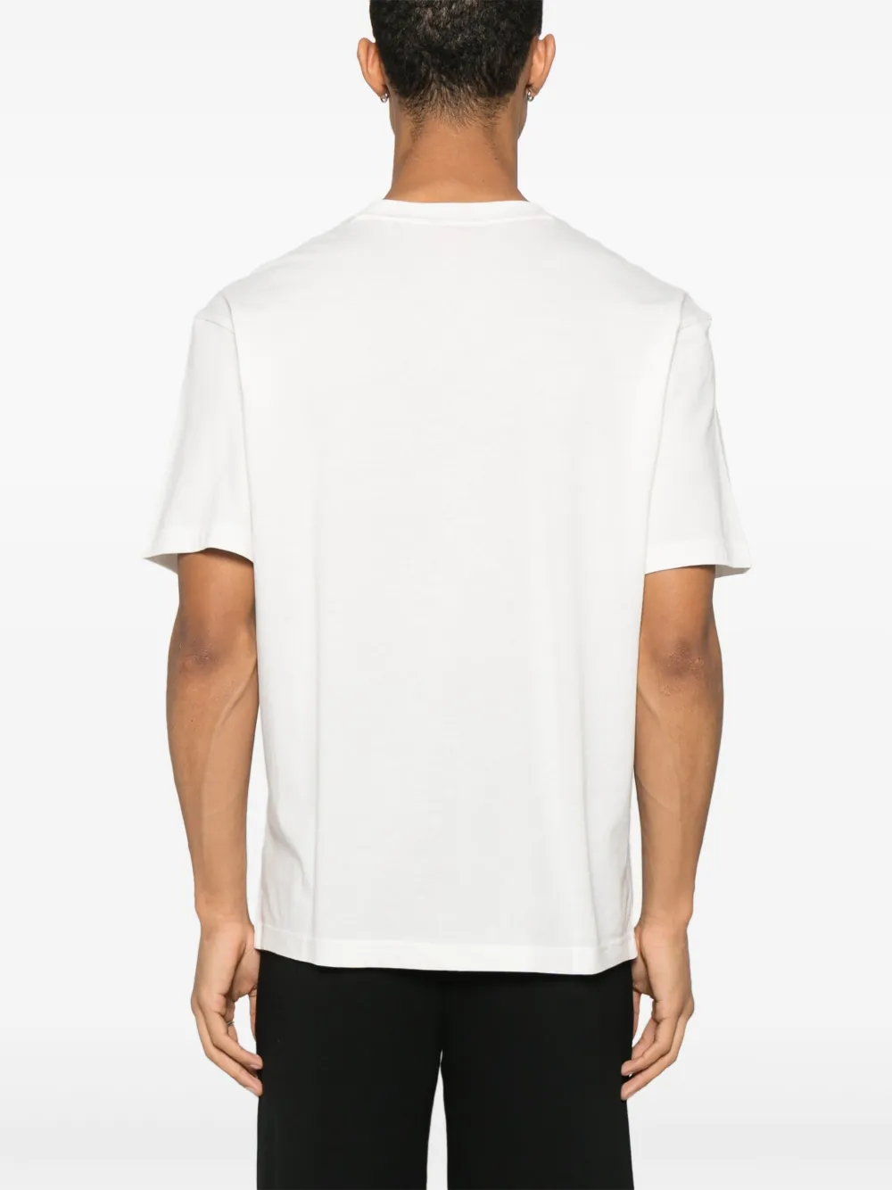 HUGO T-shirt met logoprint Wit
