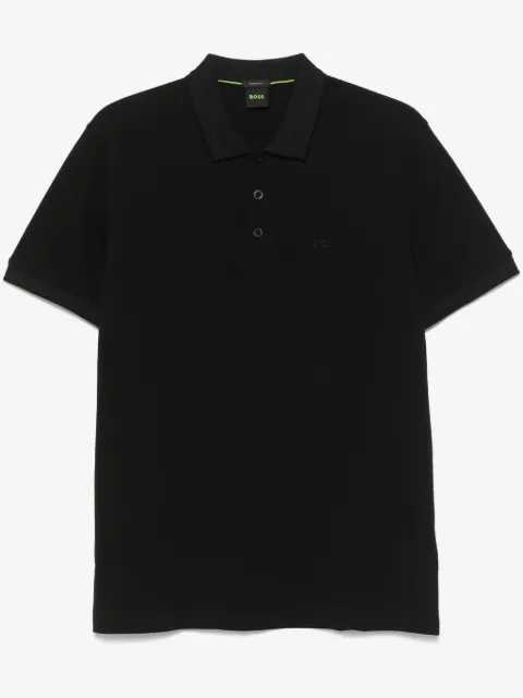 BOSS Poloshirt mit Logo-Stickerei