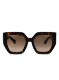 Roberto Cavalli oversize-frame sunglasses - Brown