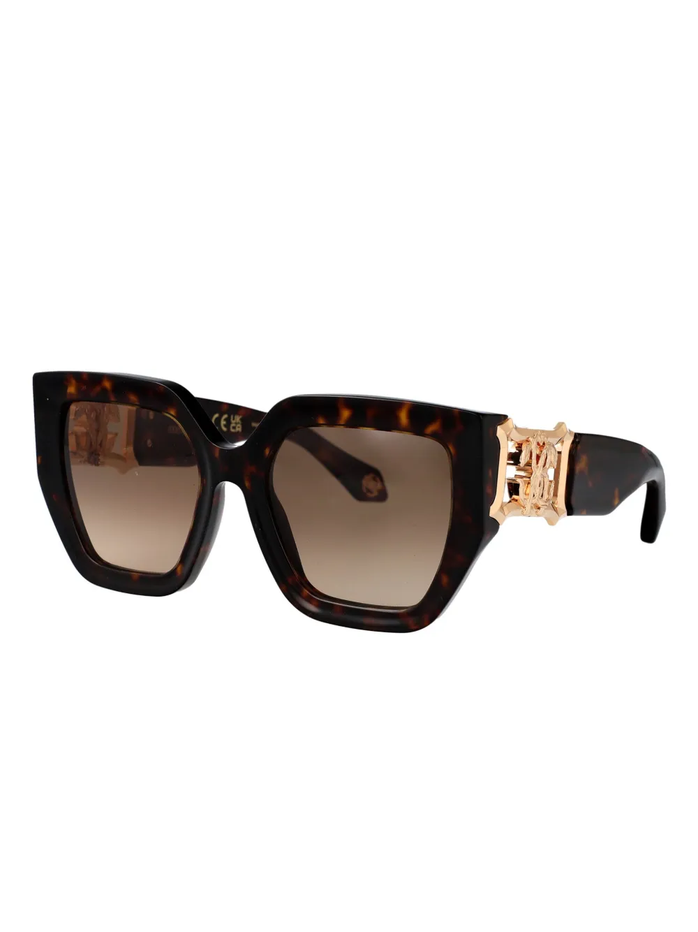 Roberto Cavalli oversize-frame sunglasses - Bruin