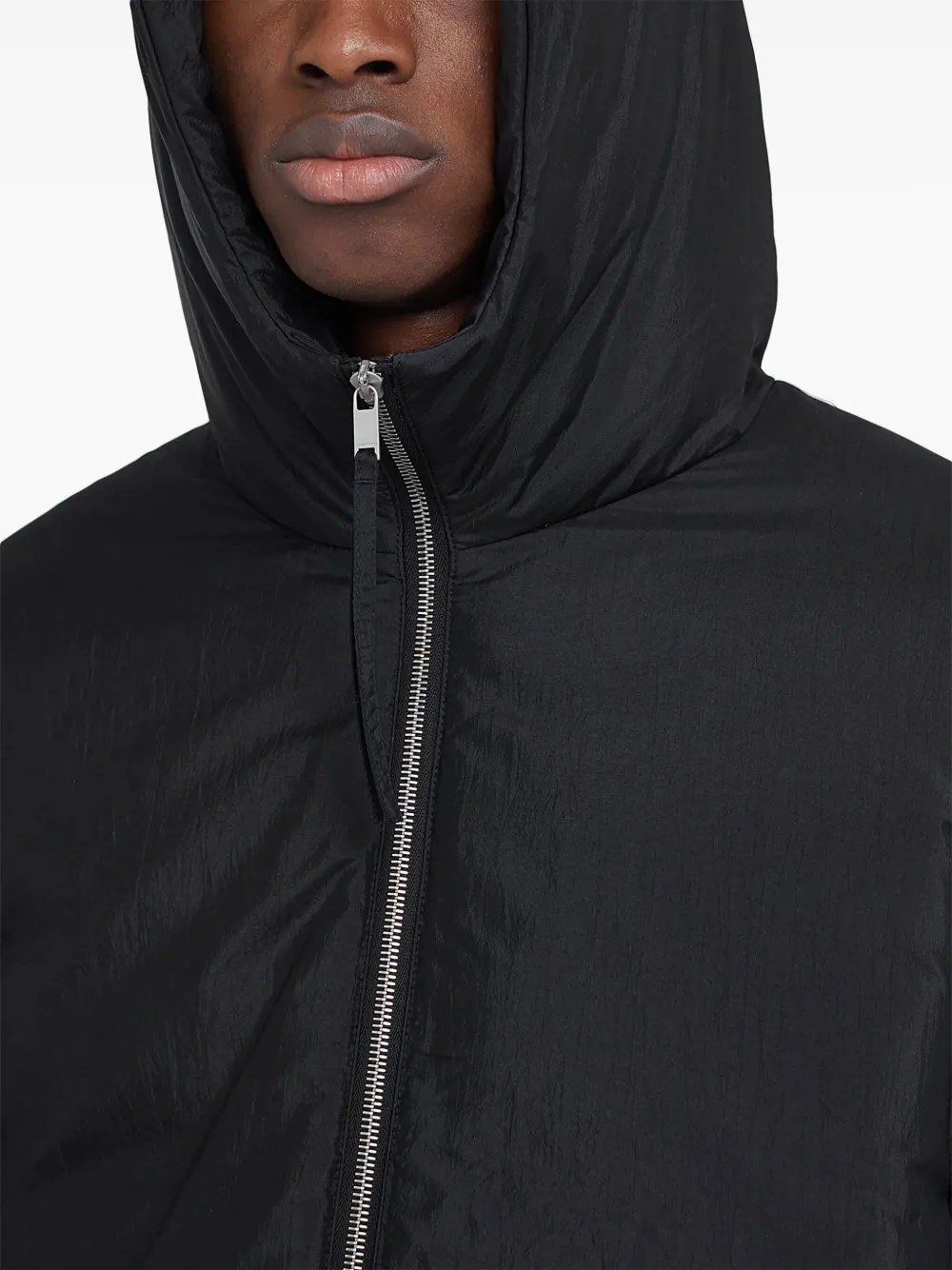 Jil Sander Jack met capuchon Zwart