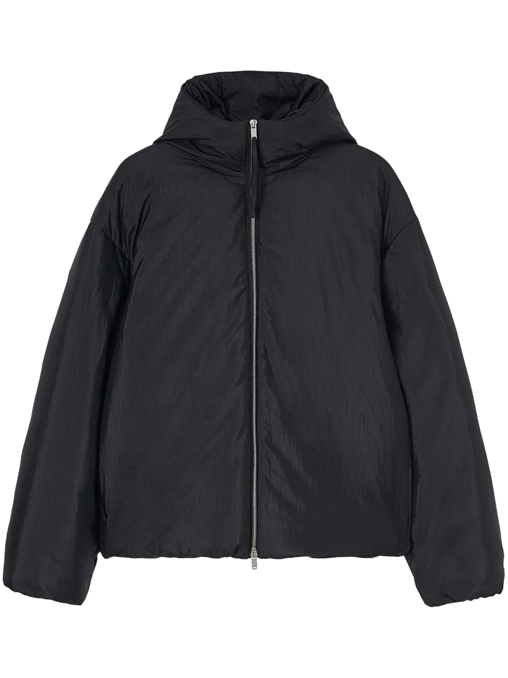 Jil Sander chamarra con capucha | negro | Image 1