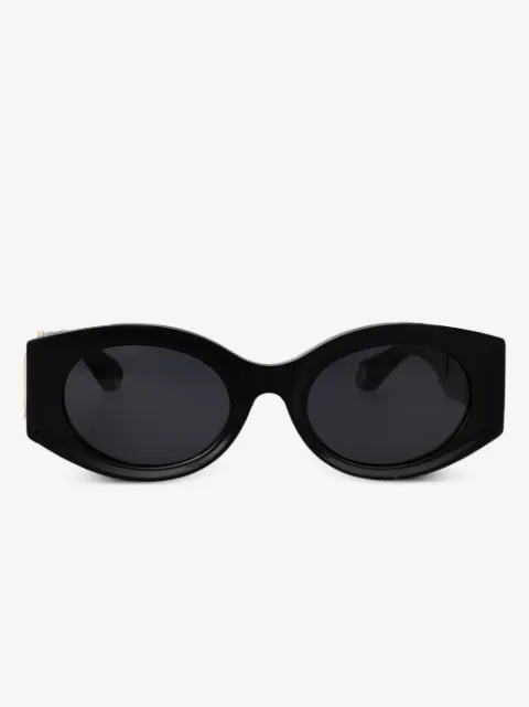 Roberto Cavalli lentes de sol con placa del logo