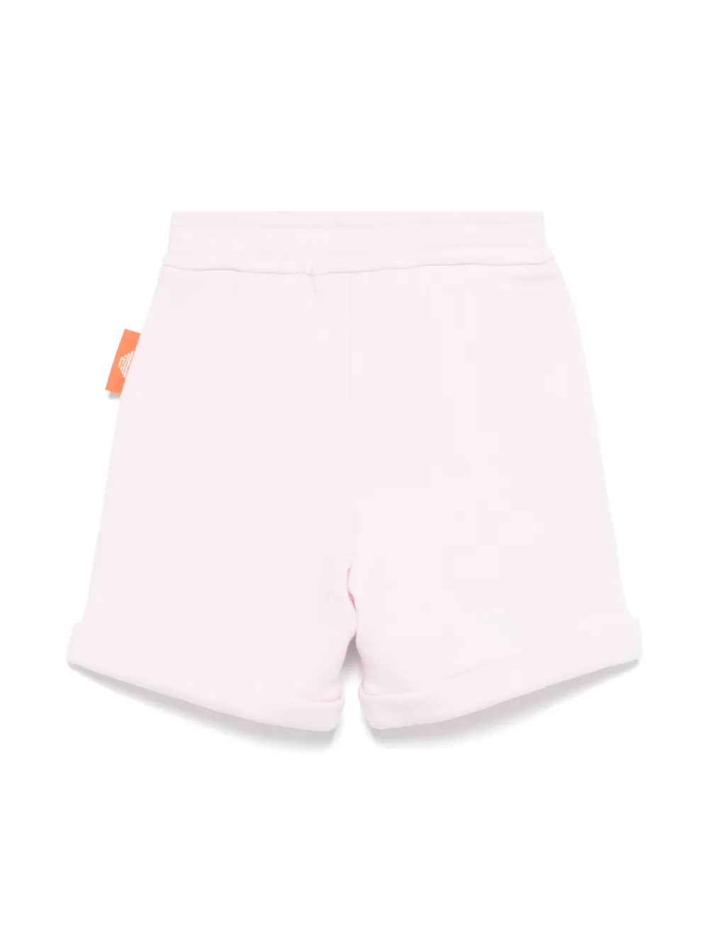 Emporio Armani Kids Shorts met logoprint - Roze