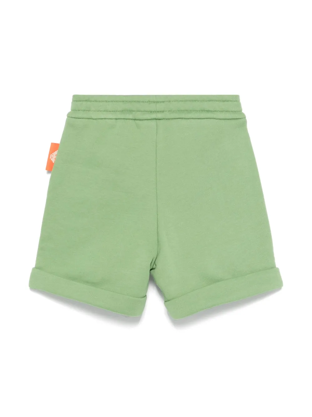 Emporio Armani Kids Manga Bear Crew shorts - Groen