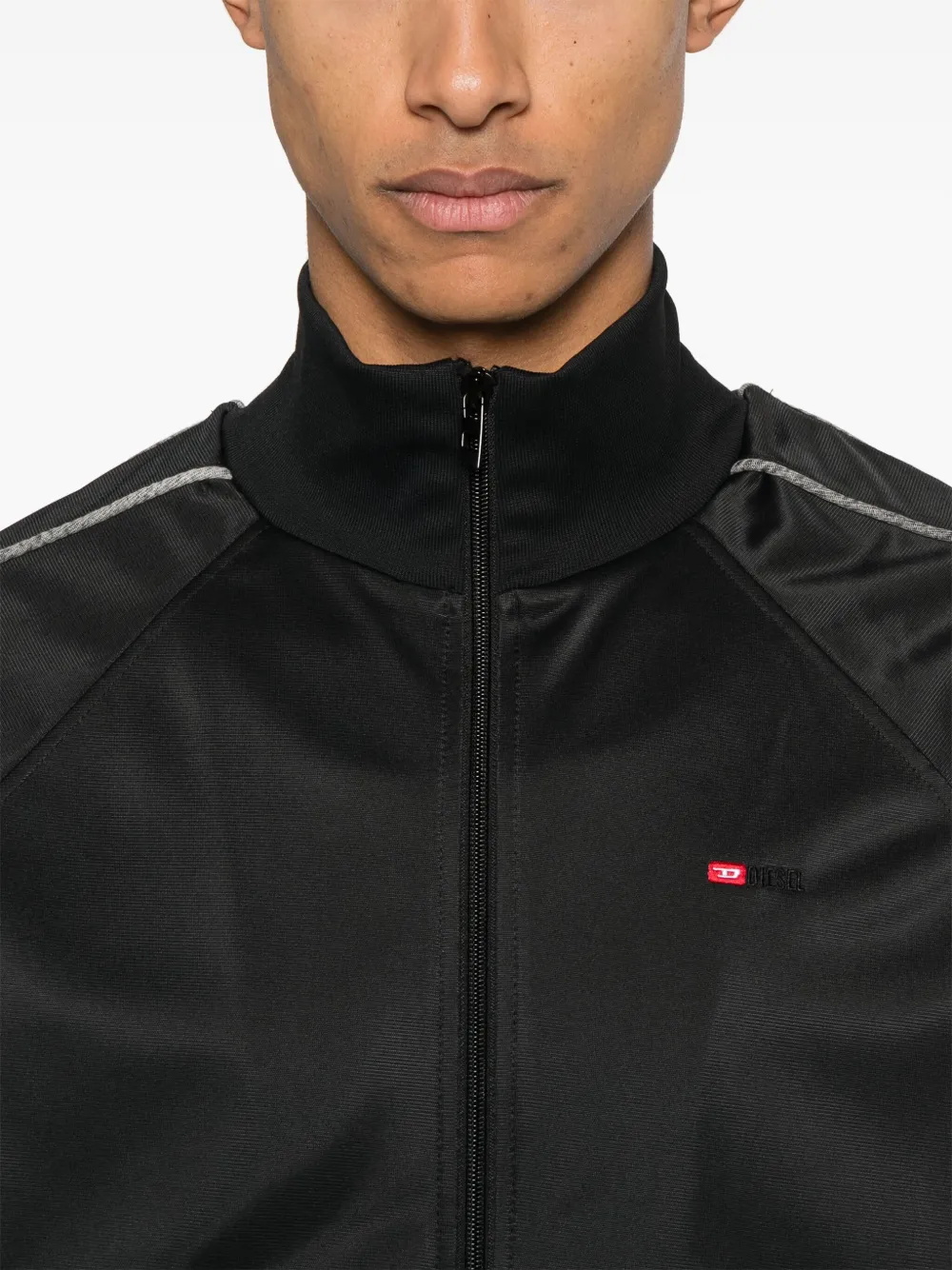 Diesel S-Rarmero sweater Zwart
