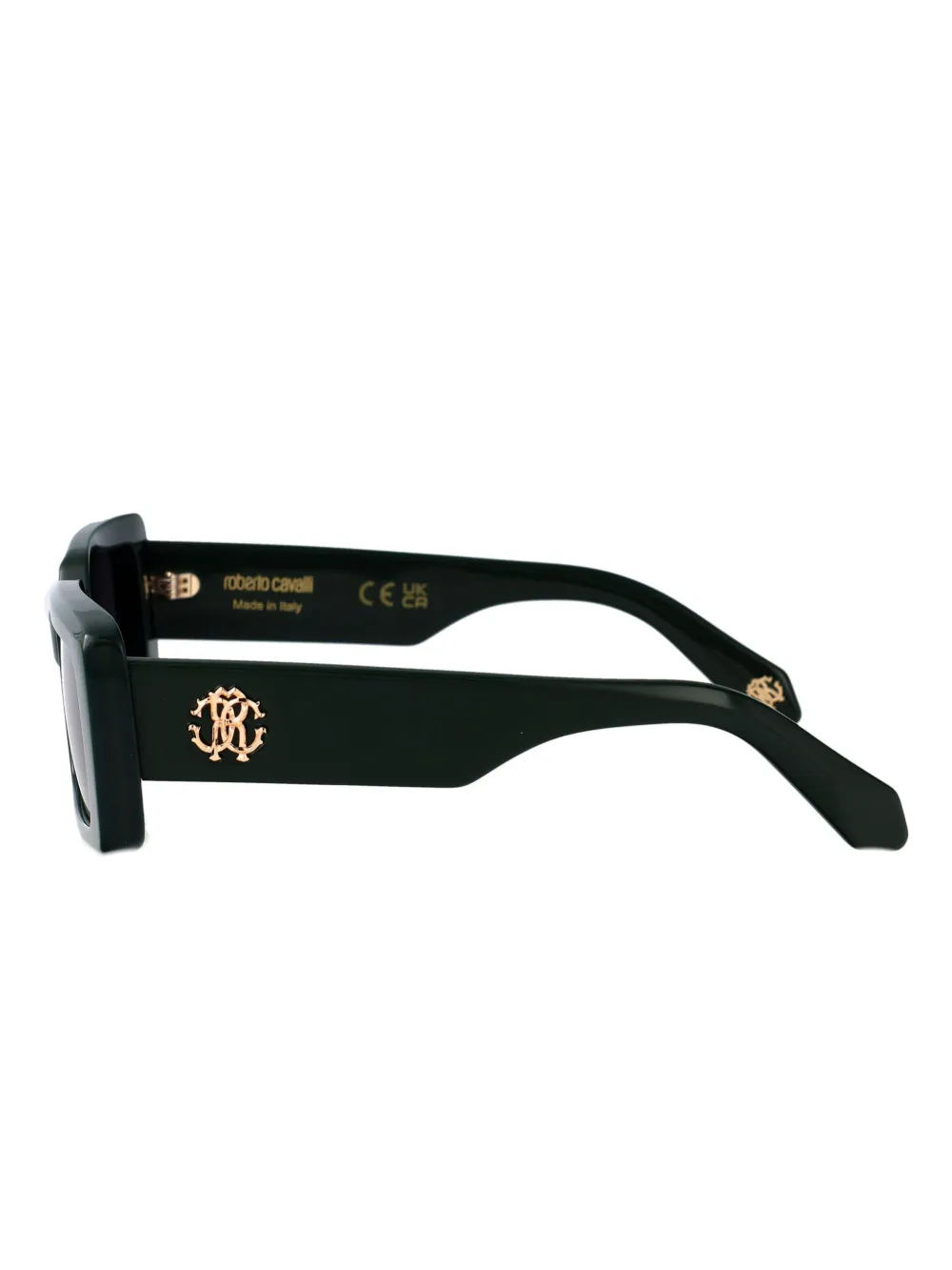 Roberto Cavalli SRC109 zonnebril Groen