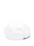 Dolce & Gabbana Kids logo-embroidered hat - White
