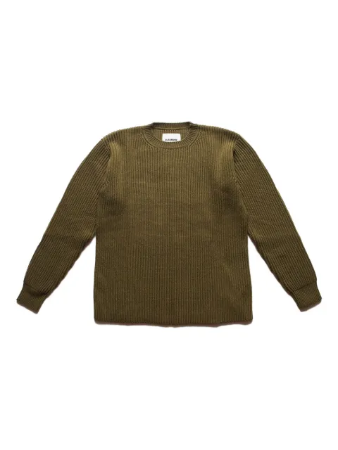Jil Sander cable-knit sweater