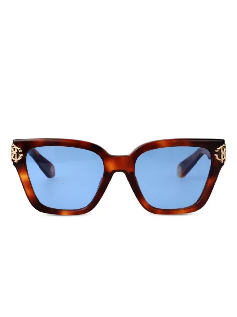 Roberto Cavalli logo-plaque sunglasses