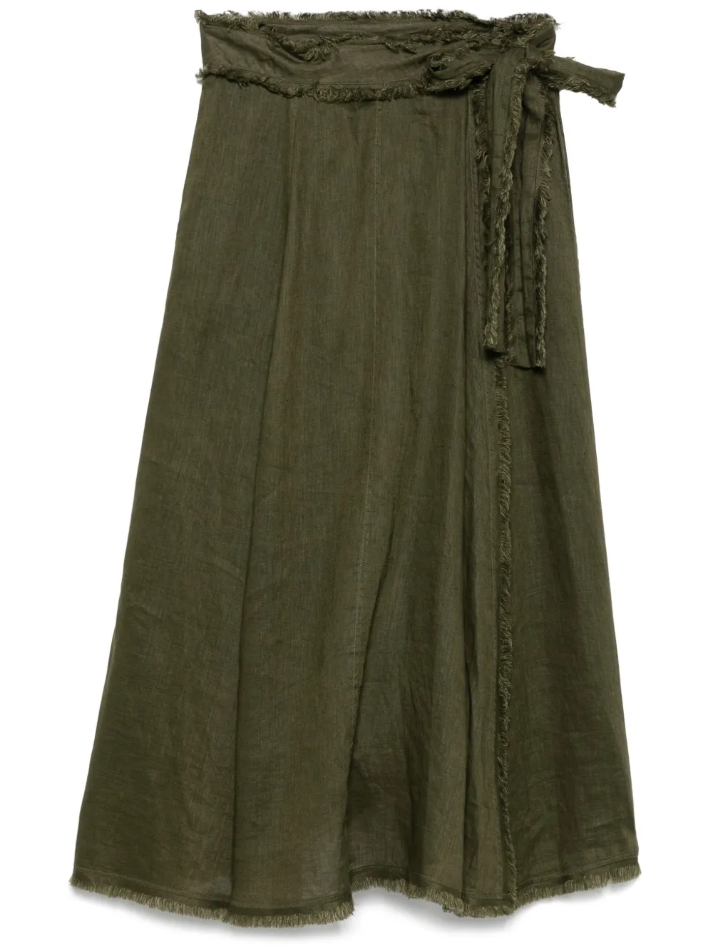 linen maxi skirt