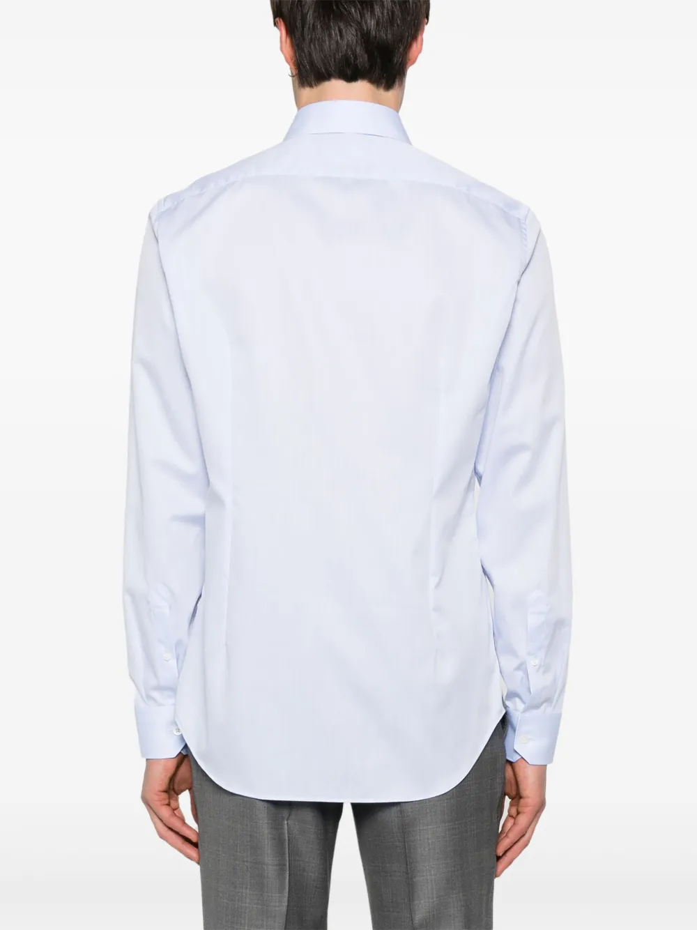Corneliani Katoenen overhemd Blauw