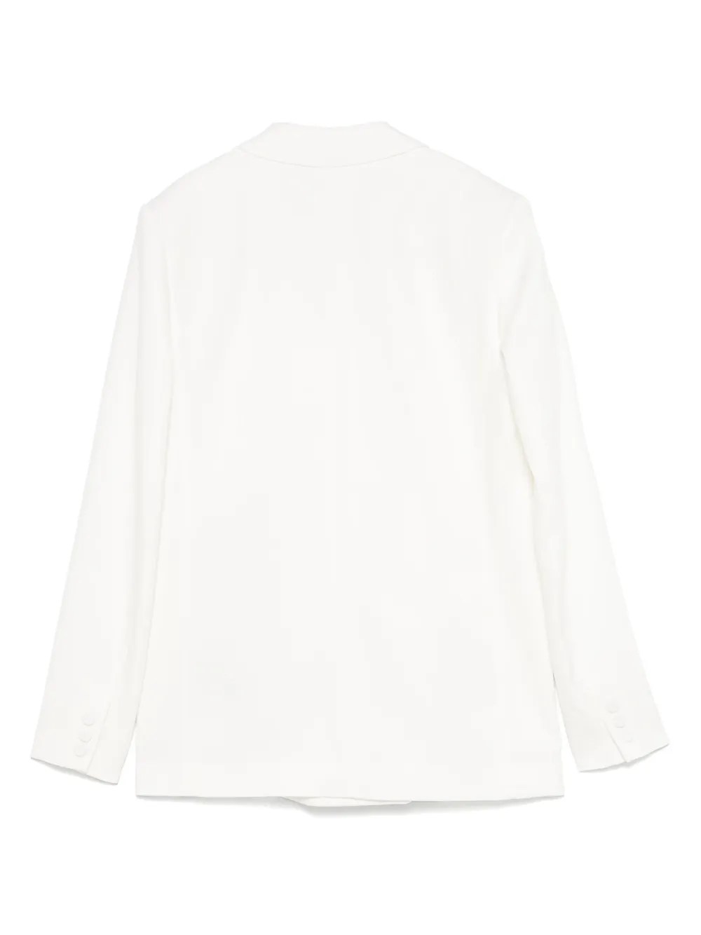 Federica Tosi Blazer met puntige revers - Wit