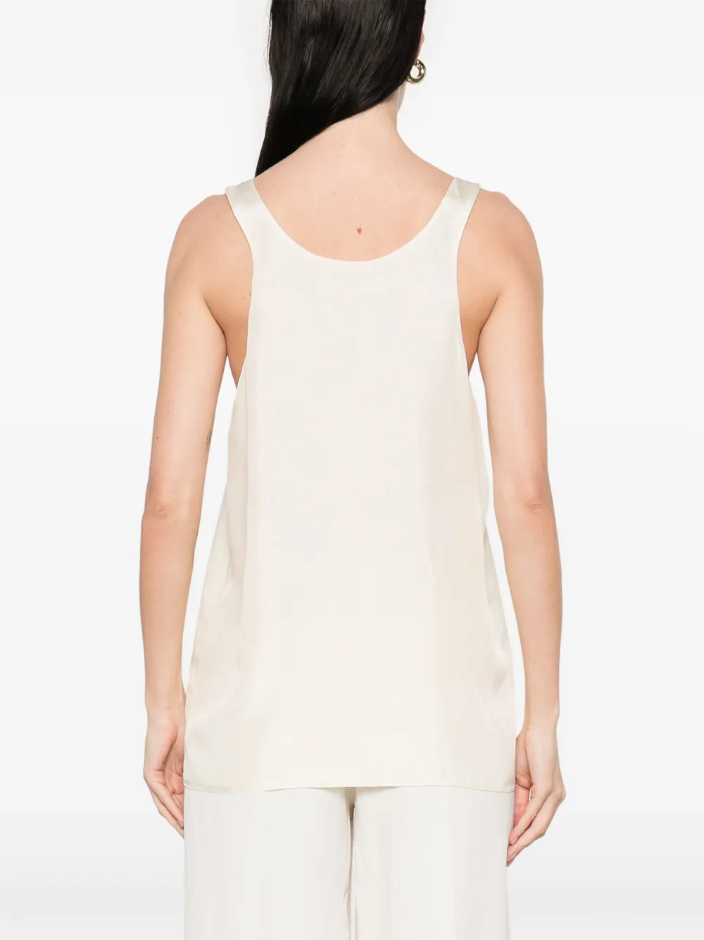 Philosophy Di Lorenzo Serafini Zijden top Beige