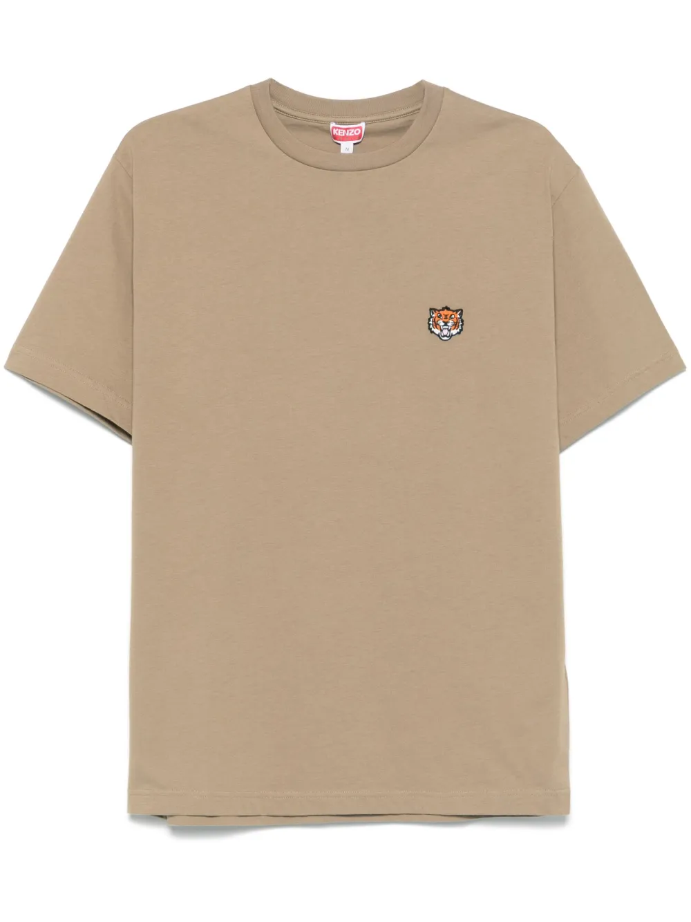 Kenzo Happy Tiger' T-shirt Beige