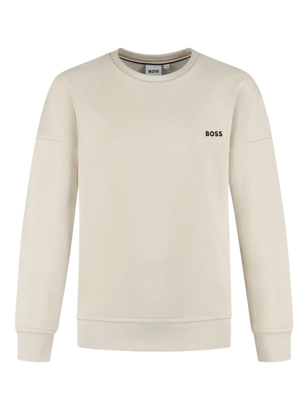 HUGO KIDS Sweater met logoprint Beige