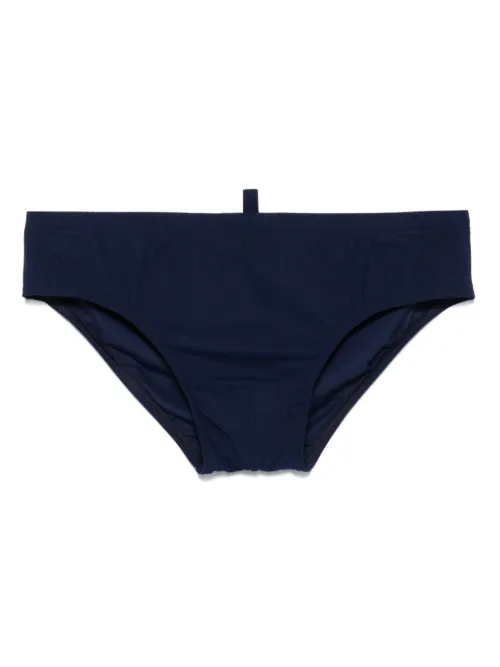 Slip de bain à logo imprimé - DSQUARED2 - Modalova