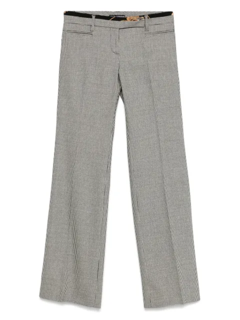 Dolce & Gabbana Pre-Owned 2000s houndstooth-pattern trousers