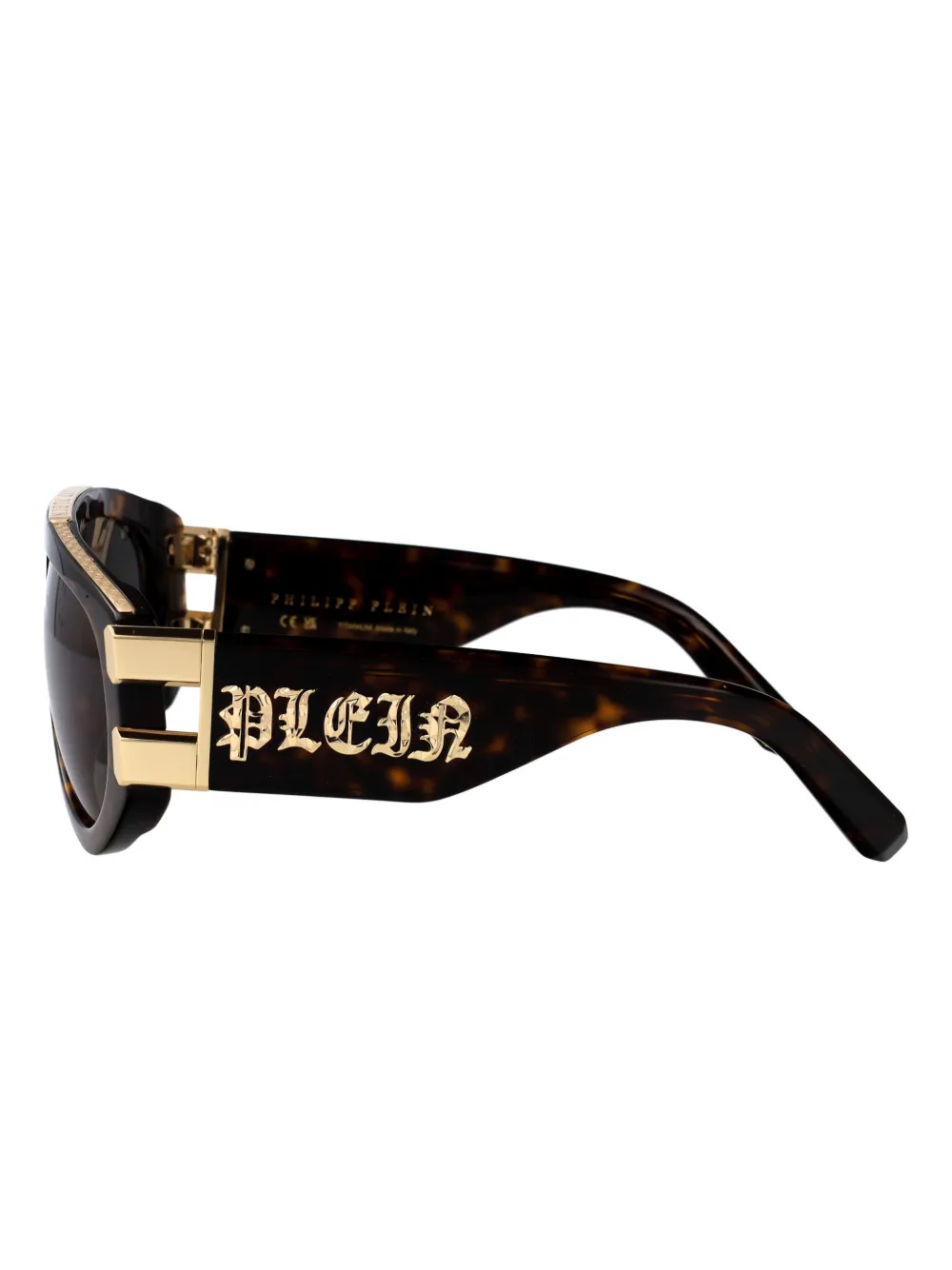 Philipp Plein Eyewear SPP127V0722 HAVANA Bruin