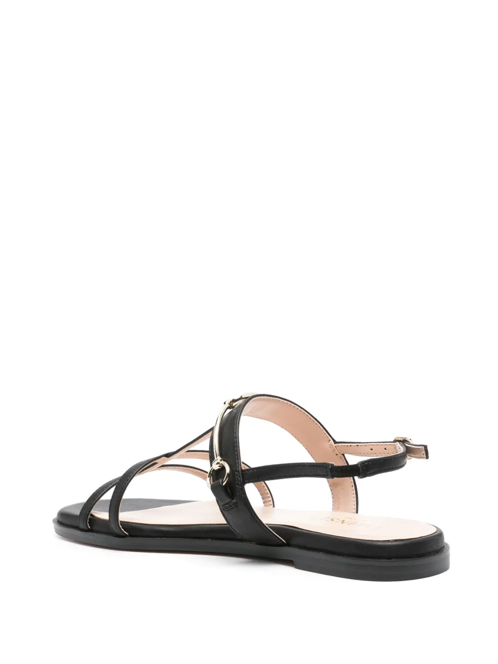 TWINSET Oval T sandalen Zwart