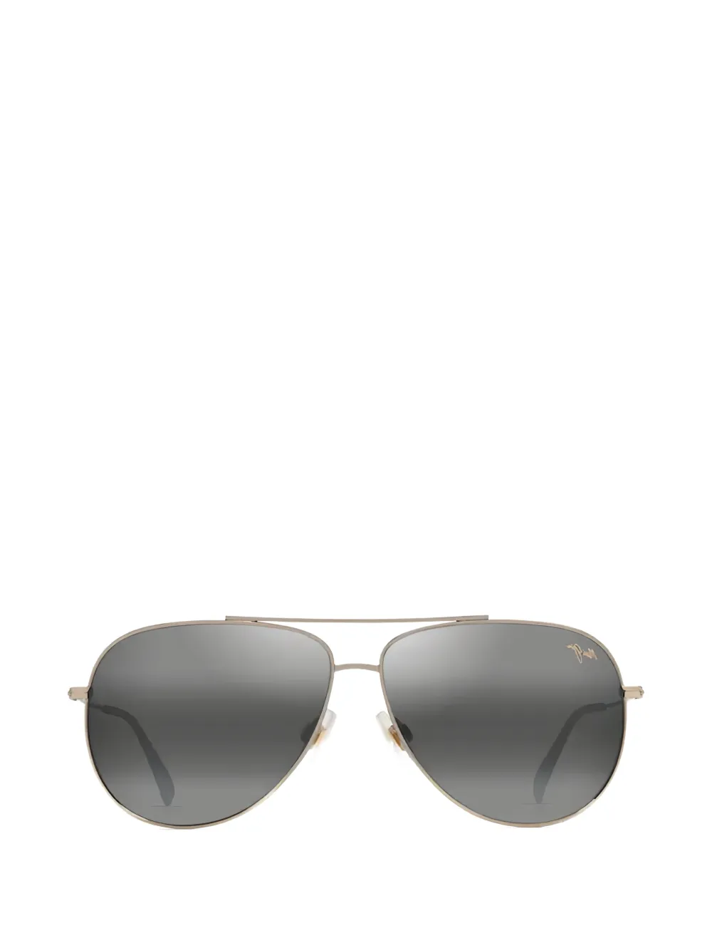 Maui Jim Hauoli Xl pilot-frame sunglasses - Argento