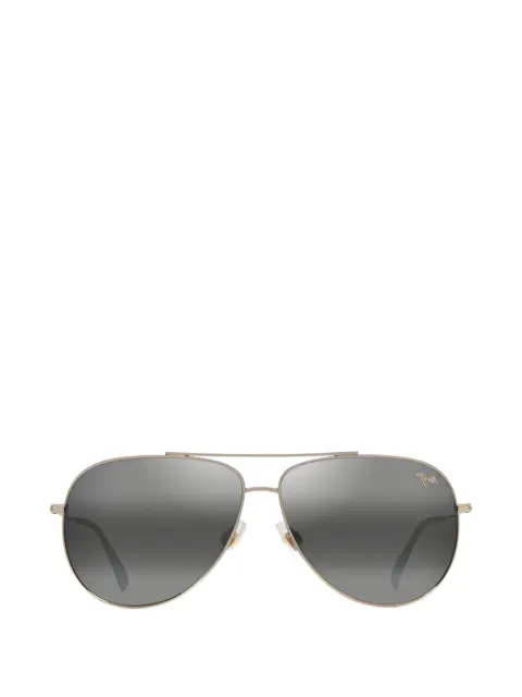 Maui Jim Hauoli Xl pilot-frame sunglasses