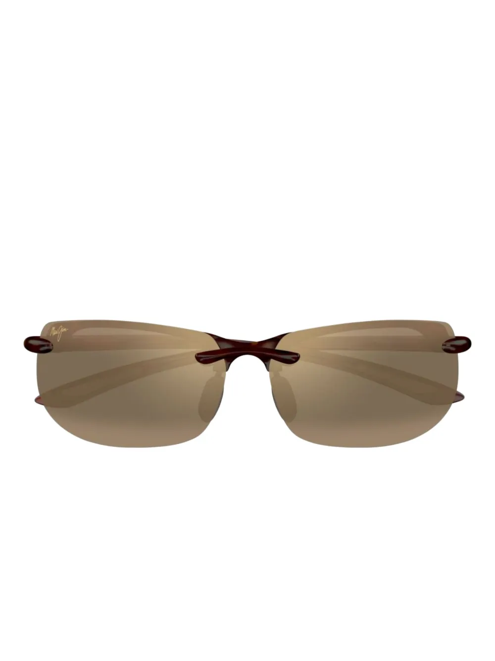 Maui Jim Banyans rimless sunglasses Bruin