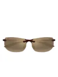 Maui Jim Banyans rimless sunglasses - Brown