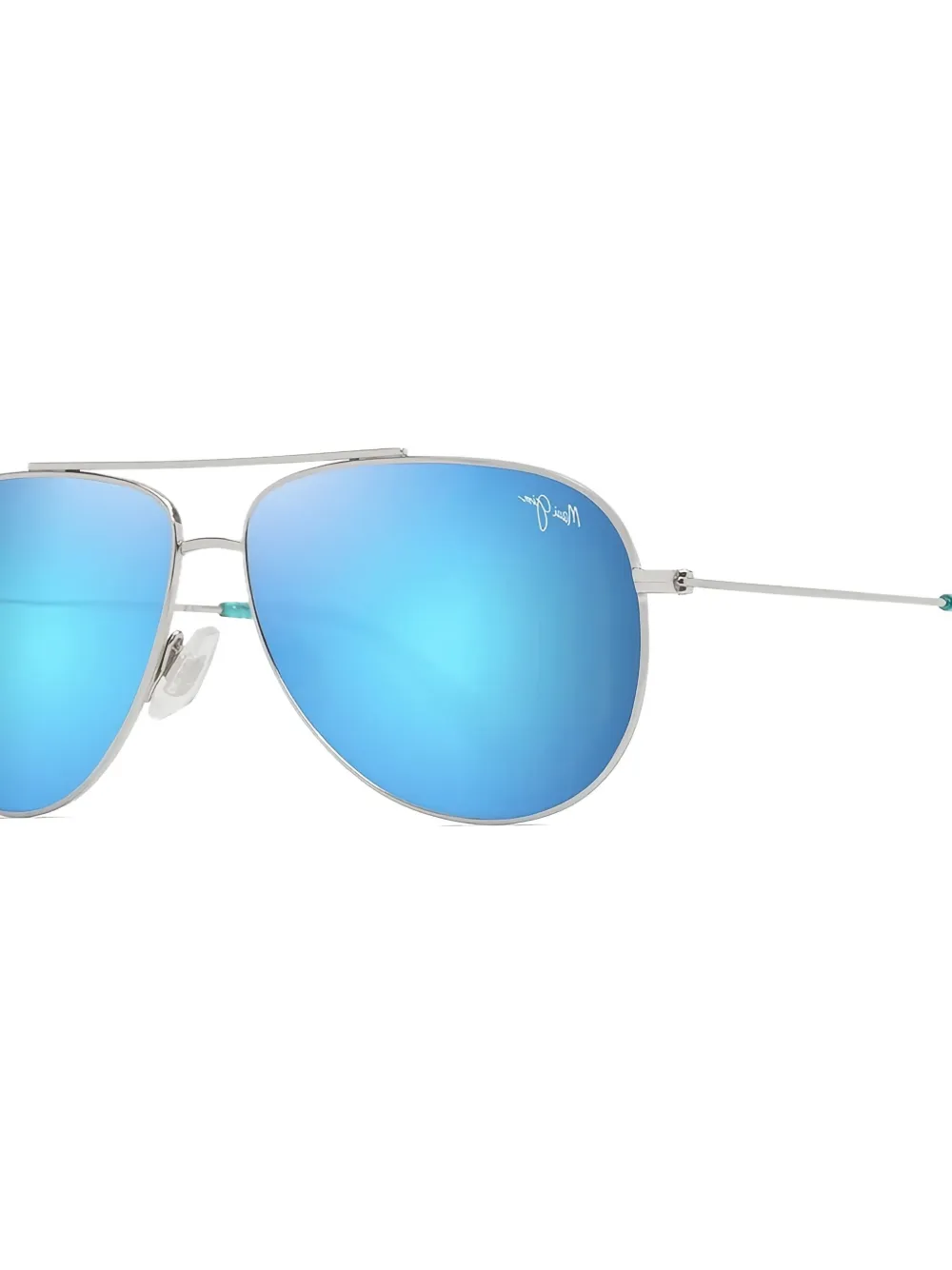 Maui Jim Hauoli zonnebril met spiegelende glazen - Zilver